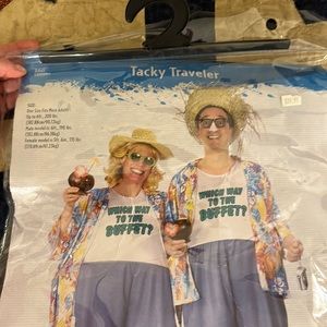 Tacky Traveler Costume, Unisex, Halloween